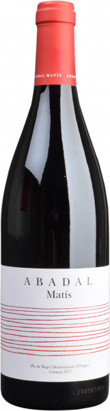 Abadal, Crianza Matis Pla de Bages DO, 2018