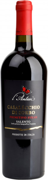 L'Antesi, Casalecchio di Sorbo Primitivo Syrah IGP, 2019