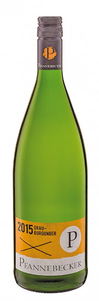 Pfannebecker, Grauburgunder QbA trocken Liter, 2021