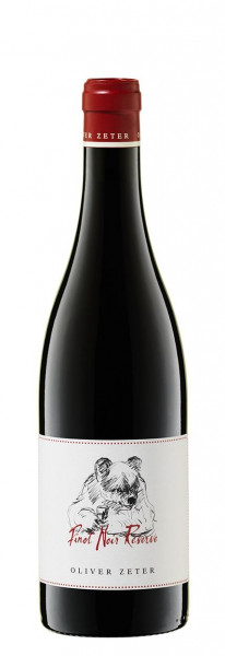 Oliver Zeter, Pinot Noir Reserve, 2017/2018