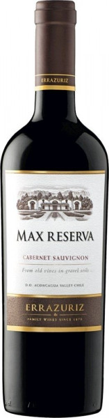 Vina Errazuriz, Max Reserva Cabernet Sauvignon, 2017/2019