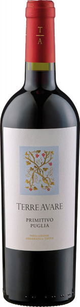 Terre Avare, Primitivo IGT, 2021