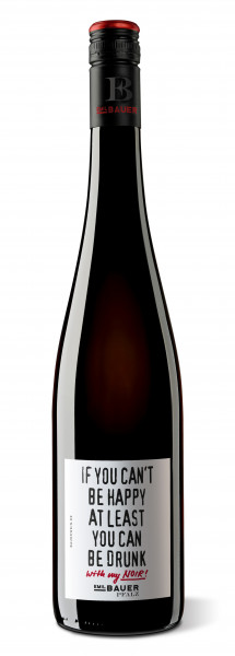 Emil Bauer, If you can't be happy at least you can be drunk- with my noir, 2021