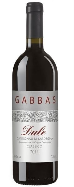 Gabbas, Dule Cannonau di Sardegna 2012
