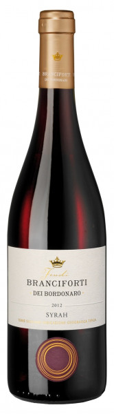 Branciforti, dei Bordonaro SyrahTerre Siciliane IGT, 2016