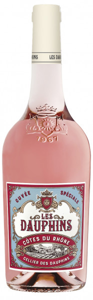 Les Dauphins, Rosé, 2021