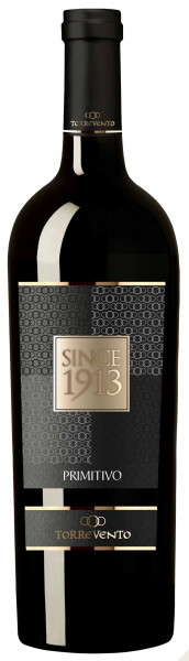 Torrevento, Primitivo Puglia Since 1913, 2019