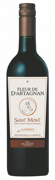 Fleur de d'Artagnan, La Réserve de d'Artagnan Rouge AOP Saint Mont, 2018