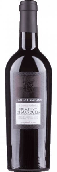 Conte di Campiano, Primitivo di Manduria, 2019/2020